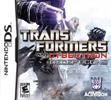 Transformers - War for Cybertron - Decepticons (USA) (En,Fr)